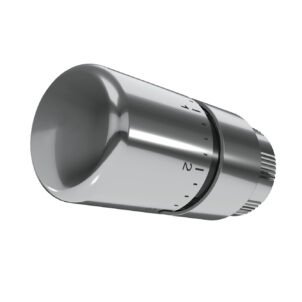 Cylinder Thermo - Moderner CARLO POLETTI Thermostat (Vor- & Rücklauf) inkl. Thermostatkopf | Radiamo