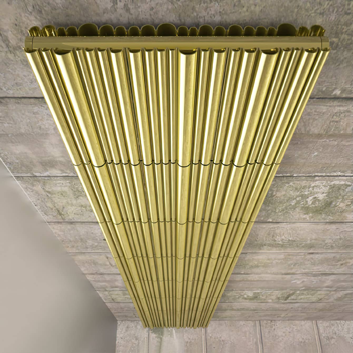 Bamboo - Exklusiver K8 Heizkörper (wandmontiert) aus Aluminium | Radiamo