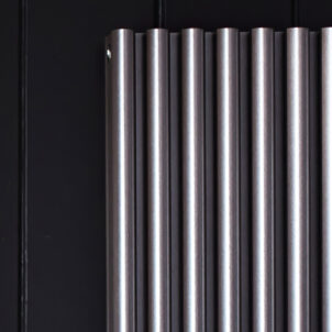 Column Fronze (H) - Klassischer ESKIMO Heizkörper (Gunmetal/Bronze-Finish) aus Aluminium | Radiamo
