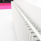 Column White (H) - Klassischer ESKIMO Aluminium-Heizkörper (RAL 9016, matt) für Wohn- & Badraum | Radiamo