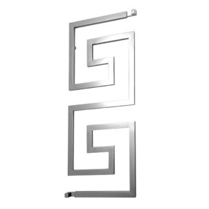 G-Type - Skulpturaler Edelstahl-Heizkörper (1200 x 490mm) von Aeon | Radiamo
