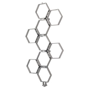 Honeycomb - Stilvolle AEON Heizkörper-Skulptur aus purem Edelstahl | Radiamo