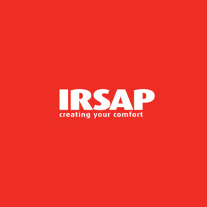 Iris - Horizontaler IRSAP Handtuchwärmer aus Edelstahl | Radiamo