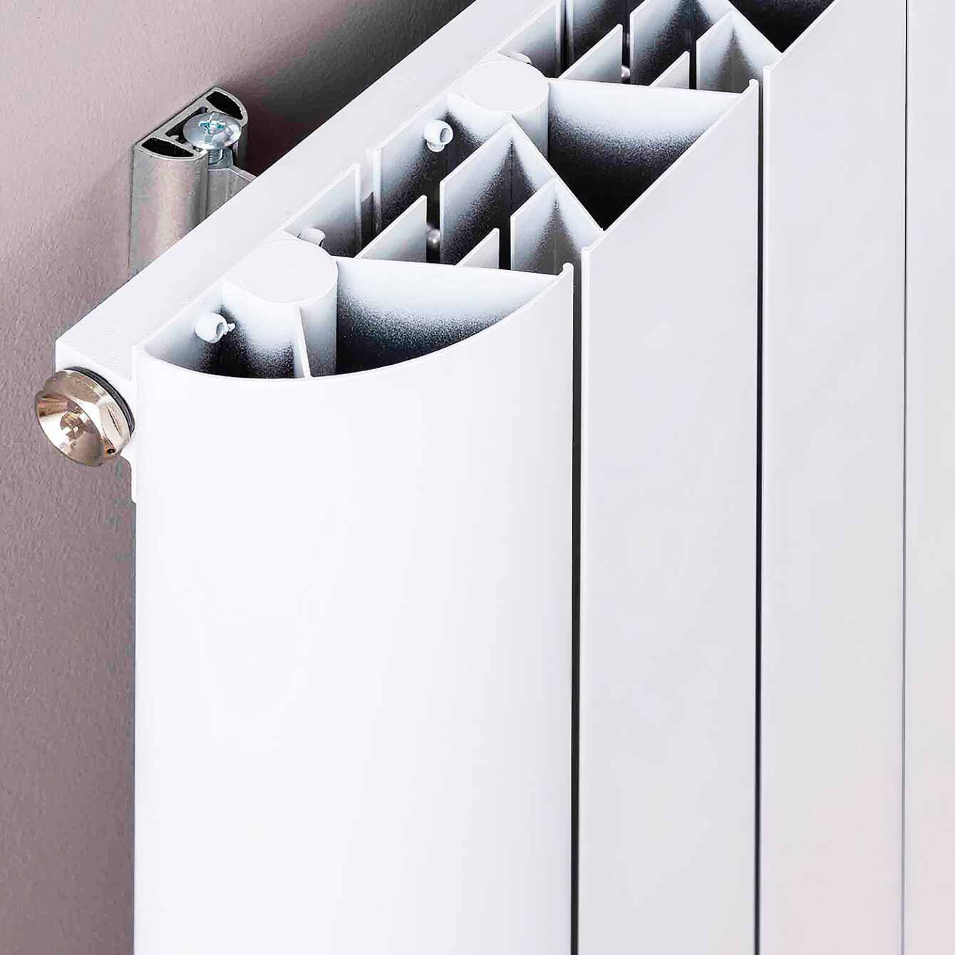 Iseo Vertical - Vertikale Designheizung aus Aluminium von TRC | Radiamo