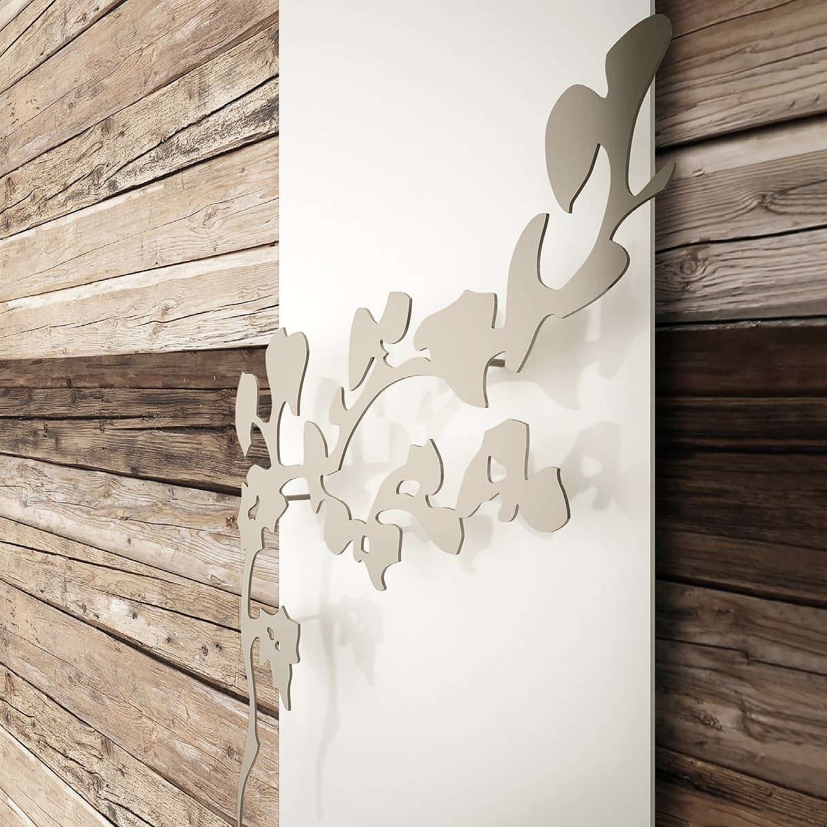 Yang Ribes - Stilvolles K8 Heizpaneel mit dekorativem Handtuchhalter | Radiamo