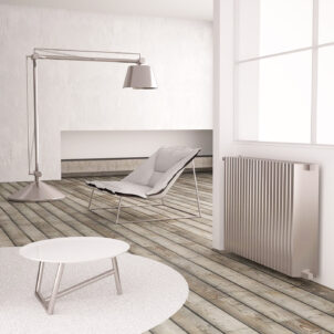 Obliquo - Stilvoller K8 Aluminium-Heizkörper für moderne Wohnräume | Radiamo