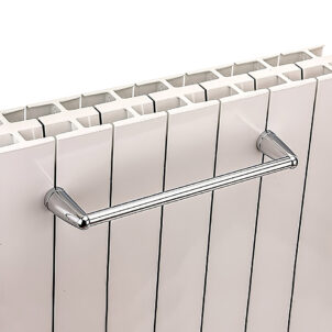 Mix Bar - Klassischer TRC Clipper-Handtuchhalter für Aluminiumheizungen | Radiamo
