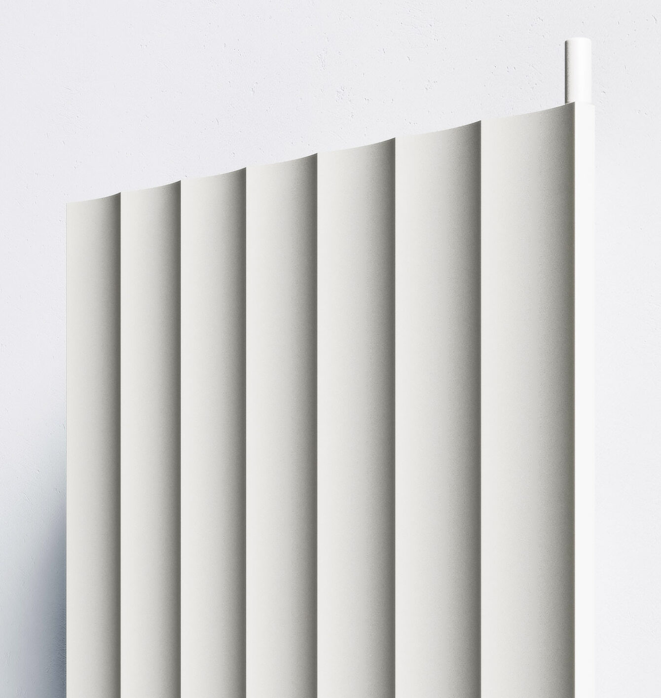 Righe Bagno - Vertikaler Aluminium-Heizkörper (inkl. Halter) von Caleido | Radiamo