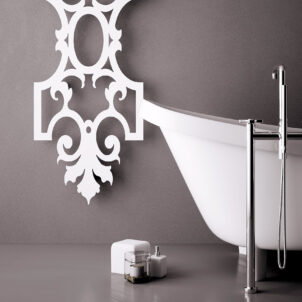 Romanov - Luxuriöse HOTECH Designheizung aus Aluminium | Radiamo