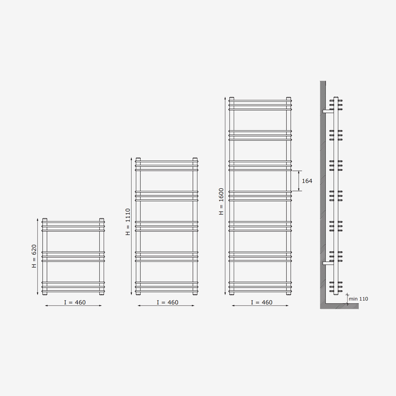 Shelf 35 - Modernes CALEIDO Heizkörper-Regal von James Di Marco | Radiamo