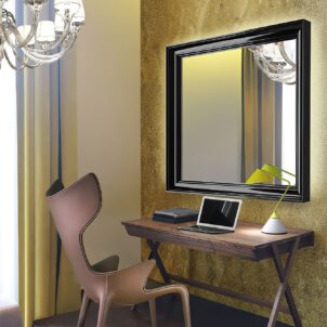 Spekkio - Stilvolle K8 Spiegelheizung mit klassischem Rahmen | Radiamo