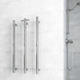 TSD Bars Vertical - Vertikale (900mm) THERMOSPHERE Handtuchstangen aus Edelstahl | Radiamo