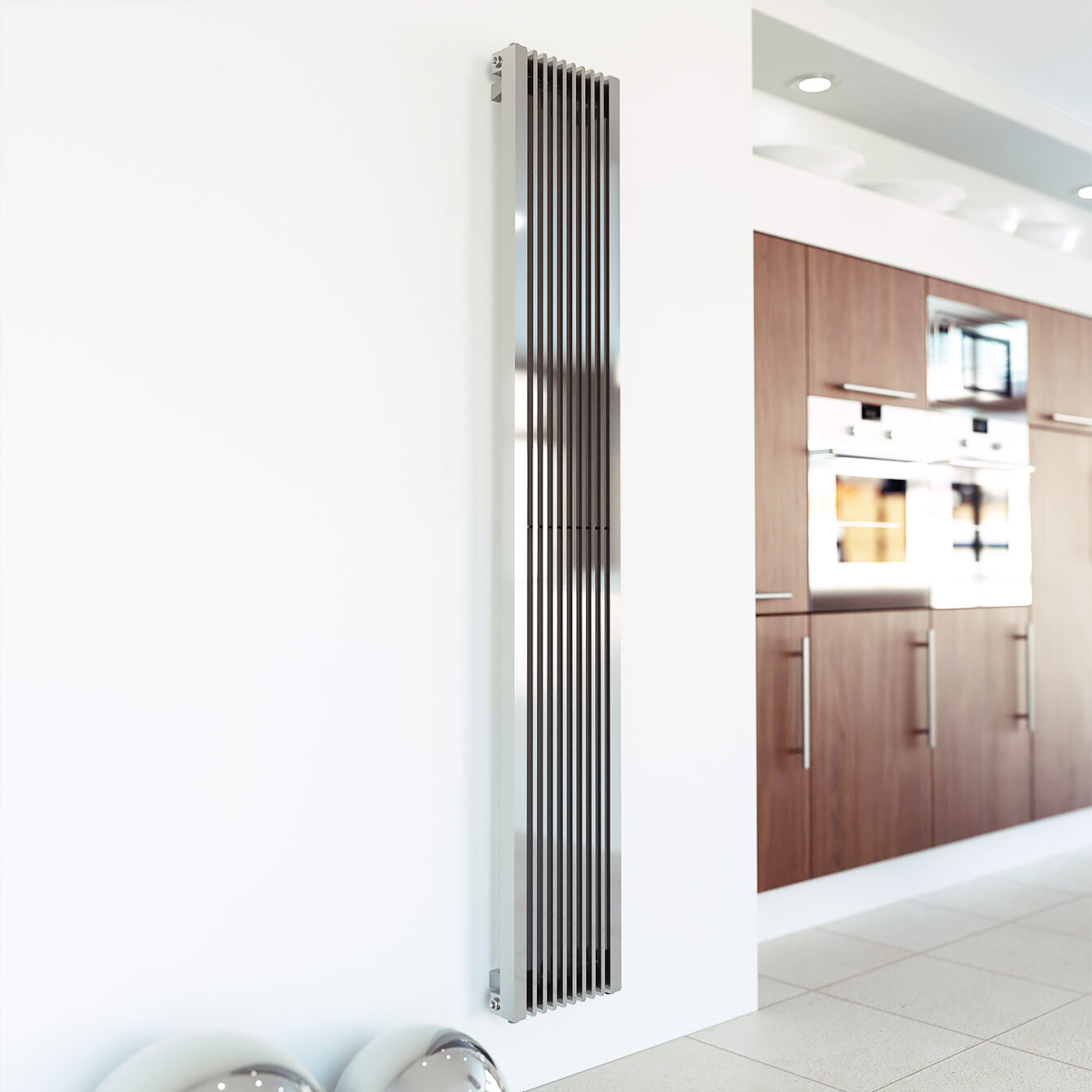 Stria - Stilvoller AEON Edelstahl-Heizkörper für luxuriöse Wohnräume | Radiamo