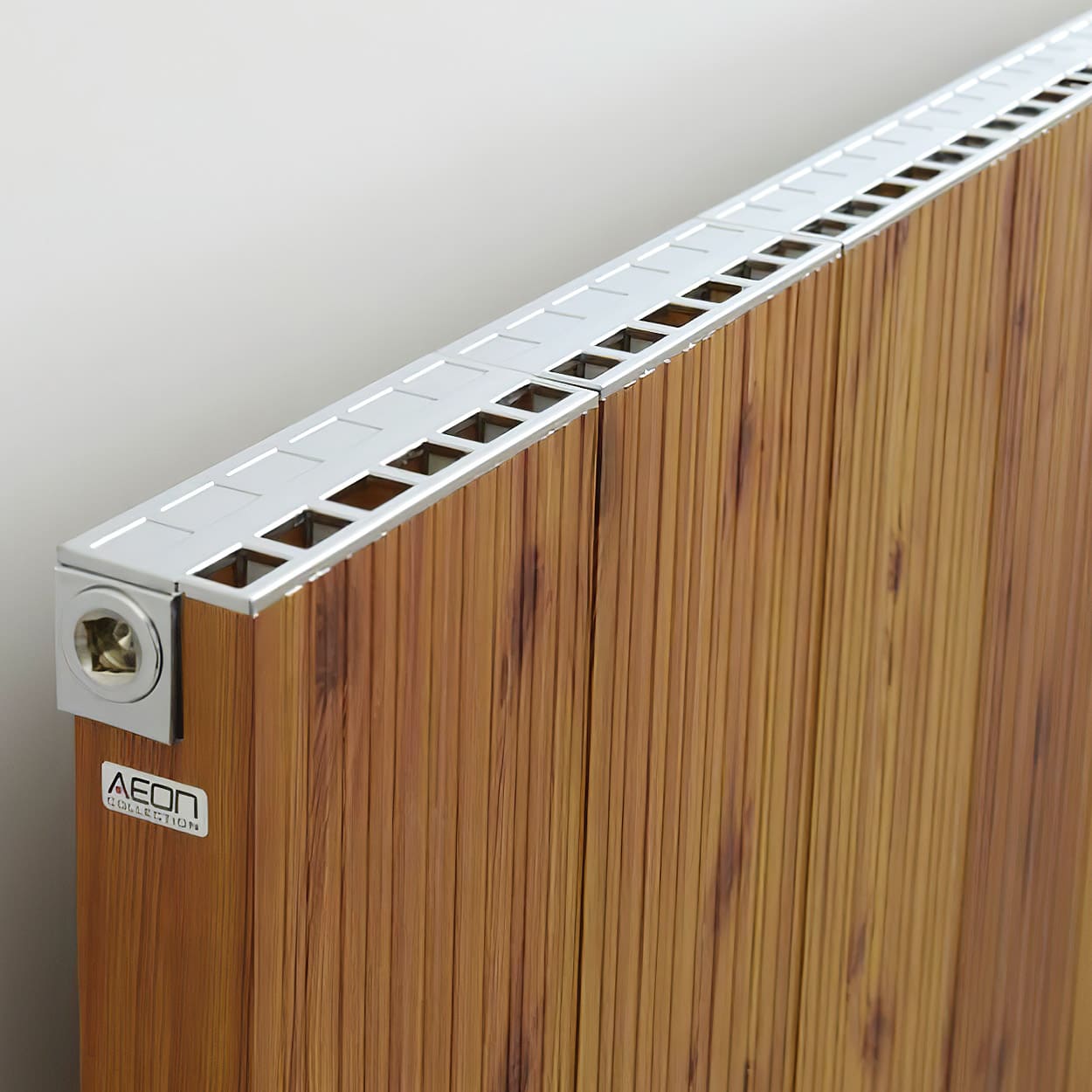 Porte Wood - Kompakte Aluminiumheizung in Holzoptik von Ultraheat | Radiamo