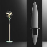 Blade Bath (E) - Elektrischer ANTRAX IT Designer-Handtuchwärmer von Lucio Fontana | Radiamo