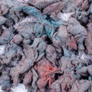 GW Mediterranean Sea - Glühende Feuer-Dekoration „Glowing Wool“ von Enhance a Fire! | Radiamo