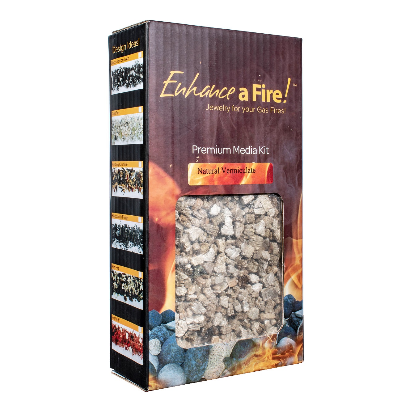 DV Labrador Sea - Designer-Schamottesteine für Feuer-Deko von Enhance a Fire! | Radiamo