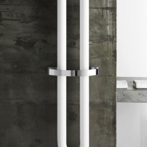 Tubone Bath - Stilvoller ANTRAX IT Heizkörper inkl. Halter von Andrea Crosetta | Radiamo