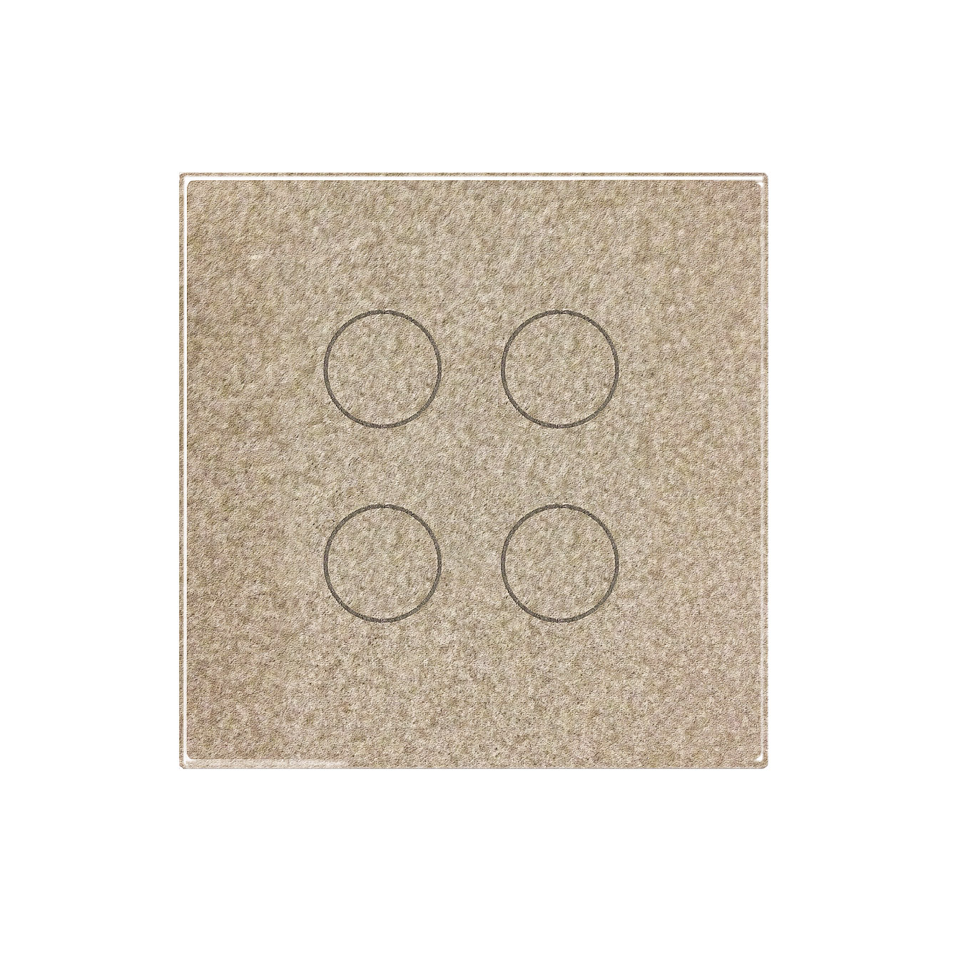 VSO Stone Lighting (BS) - Smarthome-Schaltfläche aus Naturstein von Vitrum Design | Radiamo