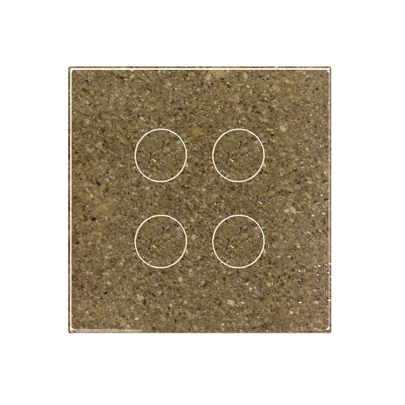 VSP Stone Lighting (BS) - Moderne Smarthome-Schaltfläche aus Naturstein von Vitrum Design | Radiamo