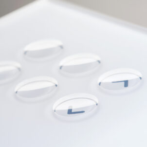 VSW Glass Lighting (EU) - Smarthome-Lichtschalter aus Glas von Vitrum Design (weiß) | Radiamo