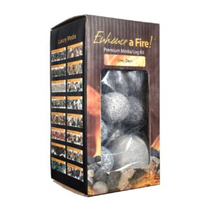 Gray Days - Exquisite ENHANCE A FIRE! Feuerkugeln aus Keramik | Radiamo