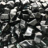 Onyx Diamonds - Schwarze ENHANCE A FIRE! Glas-Diamanten für Kamin-Deko | Radiamo
