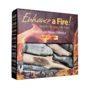 Thunder Bay - Feuerfestes ENHANCE A FIRE! Deko-Holz aus Burncrete | Radiamo