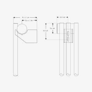 H_20 VS - Einlagiger ANTRAX IT Heizkörper (Ø20mm Rohre) für Wohn- & Badraum | Radiamo