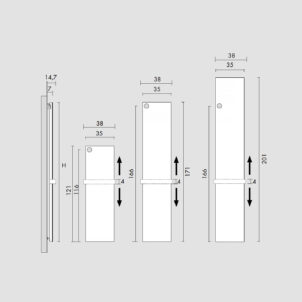 Tavola Porta (E) - Elektrisches ANTRAX IT Heizpaneel inkl. Bademantelhänger | Radiamo