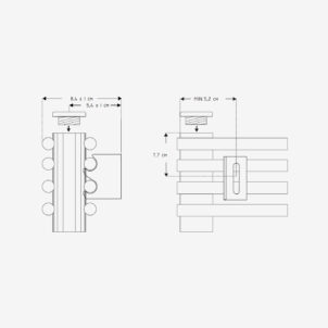 AV/13 (D) - Klassische ANTRAX IT Gliederheizung (doppellagig) mit Ø13mm Rohren | Radiamo