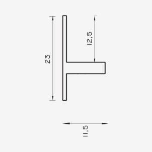 Serie T / T1P - Moderne ANTRAX IT Heizkörper-Ablage (inkl. Ventile) von Matteo Thun | Radiamo