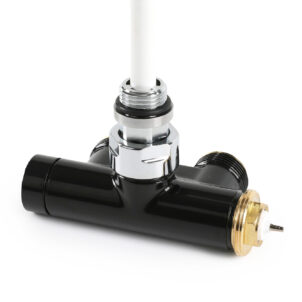 One Thermo (W) - Modernes CARLO POLETTI Einrohrventil (inkl. Thermostatkopf) mit Lanze | Radiamo