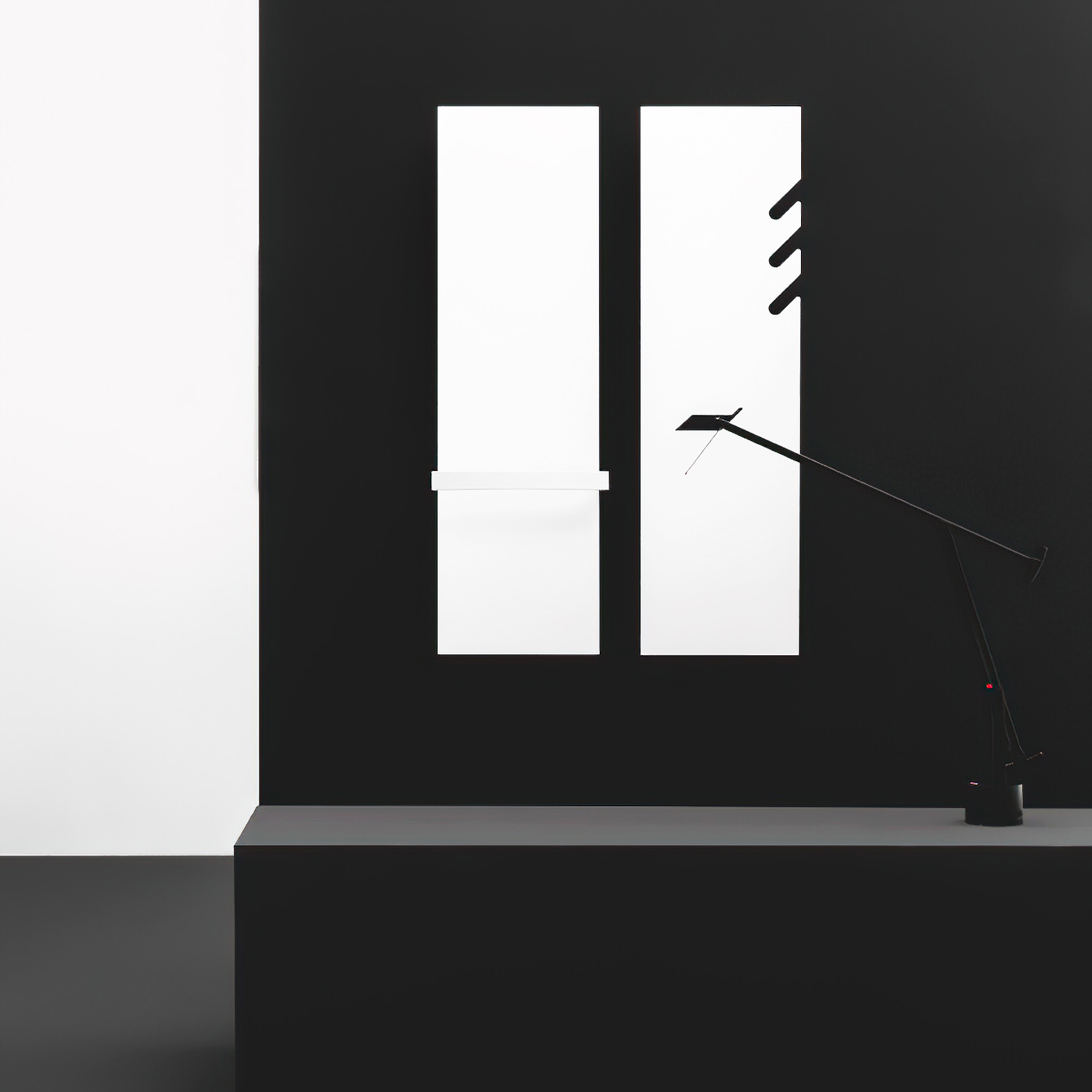 Liscia Bath - Modernes ANTRAX IT Heizpaneel (inkl. Handtuchhalter) von Andrea Crosetta | Radiamo