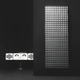 Waffle 61 (V) - Vertikale ANTRAX IT Aluminium-Heizung (610mm) von Piero Lissoni | Radiamo