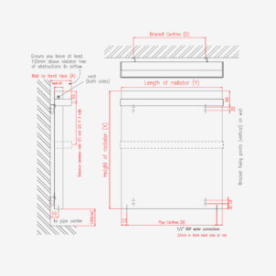 Outline Ingot - Luxuriöses ESKIMO Heizpaneel (Satin-Finishes) für stilvolle Wohnräume | Radiamo